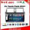 Wecaro WC-TP1055G 10.2 inch android 4.4/5.1 car stereo audio for toyota prado dvd player 2014 + With Wifi and 3G GPS Radio RDS