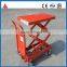 Manual portable lift table hand hydraulic mini scissor lift table/ small scissor lift table