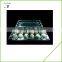 18Holes transparent plastic quail egg tray