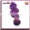 Double wefts shedding free 7A Grade unprocessed brazilian hair 3 bundles for one people hair weaving