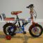 HH-K1270 kids bike factory producing with soft back seat and wheel card