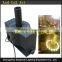 Led co2 jet machine dmx512 stage co2 jet with leds 18x3w rgb 3in1 disco led co2 jet dj co2 machine with 6Meter pipe