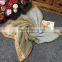 Latest Design Korean Fashion Cotton Linen Striped Fringe Tassel Scarf