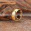 High quality jewelry cheap price tungsten gold plated ring for mens design
