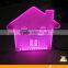 laser dot acrylic sheet RGB LED light guide panel