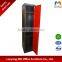 Cheap metal office 2 tier locker steel 2 doors staff locker