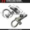stainless steel adjustable clasp with knurled pin ,adjustable shackle stainless steel shackle