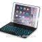 Automatic backlit keys Bluetooth keyboard Case for iPad Air2