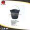 contruction rubber bucket,strong rubber pail with lip