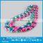 hot Popular Baby Teething Silicon Necklace Baby Jewelry Wholesale Baby Safe Silicone Mom Nursing Jewelry Necklace