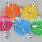 multi-color flat wire micro usb a data charging cable for iphone