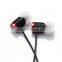 High quality metal aluminum powerful bass driven stereo sound earphones earbud