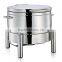 Stainless steel roll top chafing dish, chafing dish burner