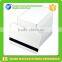 White blank 2 track hico magnetic stripe pvc card