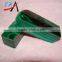 Round Fine Polished Green Malachite Gemstone Stamp