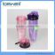 New Design 750 Ml Fda Silicone Sports Fruit Infuser Water Bottle