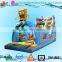 sea world inflatable slide, 3d sponge bob castle slide for children party