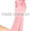 Long wedding satin gloves bridal