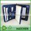 Hot Selling Leather Portfolio Case With Zipper Closure