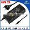 DC Power Regulated Adaptor 42V 2A Universal AC Adapter For Desktop