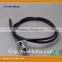 RG58 cable assembly with SMA Male Crimp to N Female Crimp 25.4mmSQ Flange Connetcors