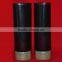 Round plastic industrial packaging hose for industrial package
