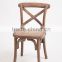 Children Room Wholesale baby Wood cross back armless chair /baby sitting chair(CH-614S-OAK)