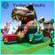 Newest design best quality hippo inflatable water slide