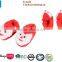 Children Toddler Kids Winter Warm Father Christmas Santa Slippers Shoes Red