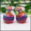 multiColors Rainbow stripes Earrings studs