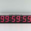5 inch 6 digit large led countdown timer
