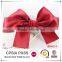 colored chrismas the bows of satin ribbons for hair bow