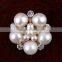 Hollow Out Blossom Pearl embellishment For Wedding Garter