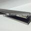 stainless steel square mini top rail for glass balcony railing
