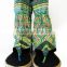 Tribal Fabric Sandals,Sea Goddess Green,Ethnic Footwear