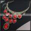 fashion jewelry set for women with colorful stone