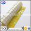 yellow white glass mosaic