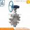 TKFM High quality stainless steel butterfly valve price DIN/ANSI