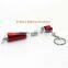 Aluminum wholesale waterproof gift flashlight LED flashlight keychain bottle opener