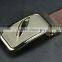 Shinny Cowhide Leather Men Full Grain Waist Belt