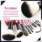 11 pcs makeup brush set with red pouch/Functional cosmetic brushes/make up brushes