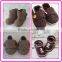 custom wholesale fashionable crochet baby shoes