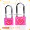 Square Type Color painted cute padlock
