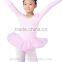 Long Sleeves Children Ballet Tutu for Girls, Pink/Black/White Ballet Dancing Skirt for kids, Made from Cotton