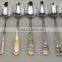 gold plated silver cutlery stainless steel cutlery set
