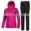 Custom women waterproof track suit