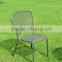 stainless steel bistro table, stainless steel chair, galvanized steel chair