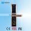 Fingerprint door lock access control for double entry wood doors