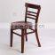 Restaurant beech wooden chair furniture used banquet chairs for sale