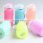 jelly color glass bottle with silicone sleeve